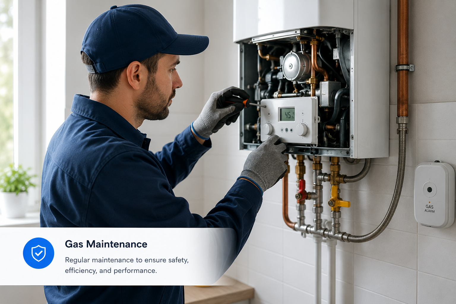 Routine gas stove maintenance